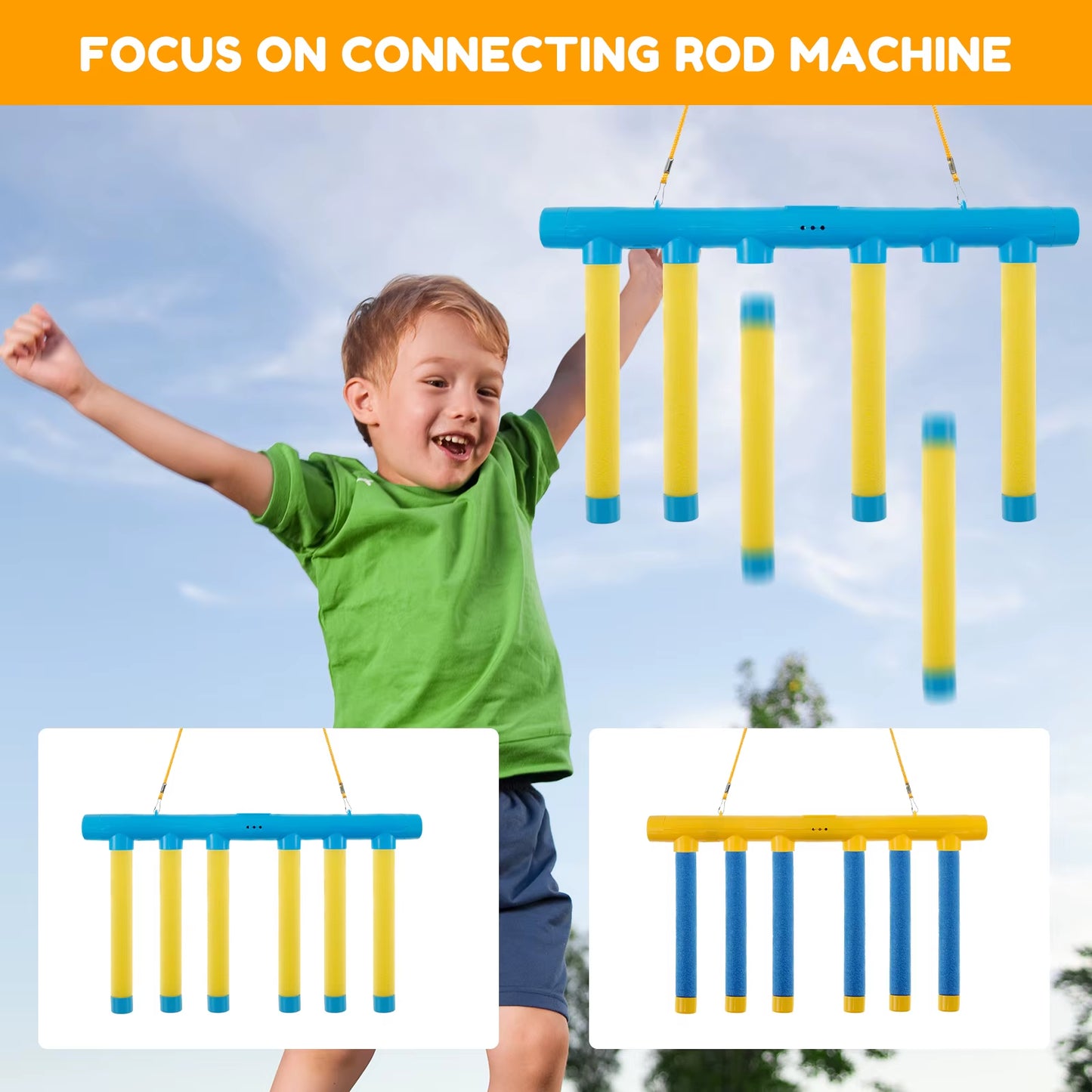 Falling Sticks Reaction Training Game for Children - Parent-Child Interactive Educational Toy