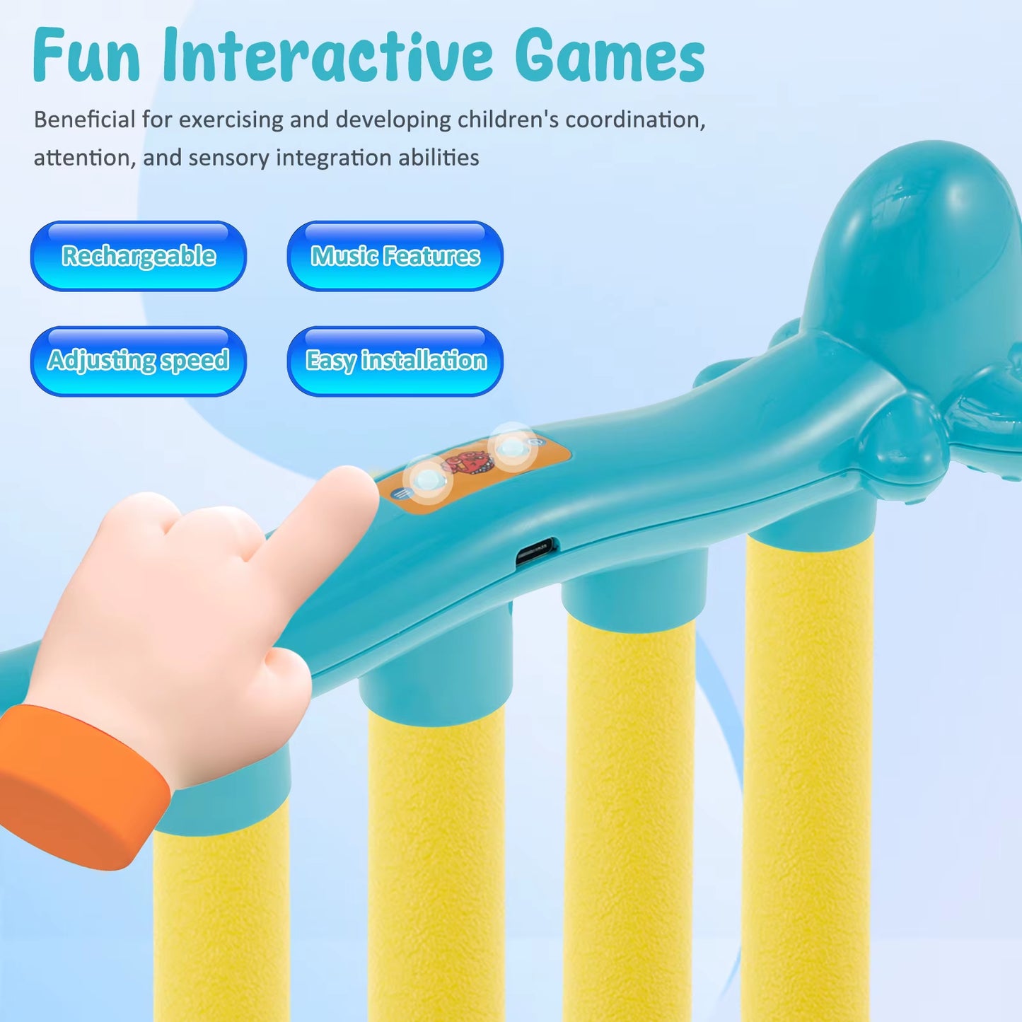 Falling Sticks Reaction Training Game for Children - Parent-Child Interactive Educational Toy